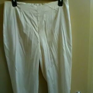 Chico's SILK dress pants, size 1 (4-6) NEW w/o tag
